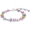 Swarovski Braccialetto Gema, Taglio misto, Multicolore, Placcato rodio