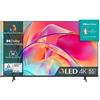 Hisense 55 QLED 4K 2023 55E77KQ, Smart TV VIDAA U6, Dolby Vision, HDR 10+, Game Mode PRO Plus, Alexa Built-in, VIDAA Voice, Tuner DVB-T2/S2 HEVC 10, lativù 4K