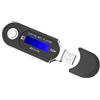 Dioche Mp 3 Mp3 Usb Radio Lettore Cd Bluetooth Sveglia Portatile Musica Mp3 Lettore Usb Con Schermo Lcd E Video Portatile Radio Fm Scheda Di Memoria Vocale Argento (Nero)