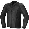 Alpinestars giacca in pelle uomo Faster V3 - 1100 Black Black