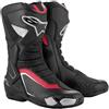 Alpinestars stivale pista uomo Smx-6 V3 - 199 Black Silver Red