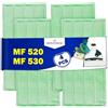 MONTERAL 4 Pezzi Panni Lavapavimenti MF520 MF530 per Vorwerk Folletto SP520 SP530 | MONTERAL
