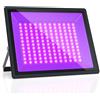 AffyBulb LED Luce Nera, Luce Nera e Riflettore UV per Natale, Halloween, Festa, Neon Incandescente, Body Paint, Luce UV di Polimerizzazione Della Resina, IP66 Impermeabile (150W, 1pcs)