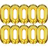 WANGCL 50 Palloncini in Lamina d'oro da 40 cm per Decorazioni per Feste Anni '80 e '90, per Hip Hop, Compleanni, Matrimoni, Forniture per Feste