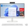 HP All-in-One 24-cr0007ss - Computer desktop da 23,8 FHD (AMD Ryzen 5 7520U, 16 GB RAM, 512 GB SSD, AMD Radeon Graphics, Windows 11 Home) Bianco - Tastiera QWERTY spagnola