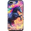 Dennex Designs Custodia per iPhone 7 Plus/8 Plus Magico unicorno arcobaleno