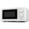 Girmi FM05 Forno a Microonde, 700 W, 20 Litri, Timer, Funzione scongelamento, Accessori inclusi, Bianco