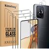 Kiewhay Pellicola Protettiva per Xiaomi 11T 5G / 11T Pro 5G Vetro Temperato 6,67'', 3x Pellicola Vetro +2x Pellicola Fotocamera, [9H DUREZZA] [Nessuna Bolla] 99.99% HD Pellicola Vetro - 5 Pezzi