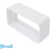 EDIL PLAST SRL Giunto 220×40 mm per tubo rettangolare - CG229B