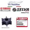 selva yamaha 1 Girante pompa acqua YAMAHA / SELVA 6H4-44352-00 originale F25 30cv + 40 3CIL