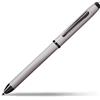 Cross Tech3+ - Penna multifunzione con incisione, finitura placcata oro PVD cromato spazzolato.
