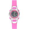 Armitron - Orologio sportivo unisex, digitale, con cronografo, cinturino in resina, 45/7019, Rosa Neon/Argento