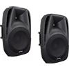 GEMINI ES 15P coppia casse diffusori amplificati per karaoke feste DJ discobar