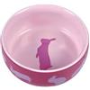 Trixie Ciotola in ceramica conigli 250 ml - cm 11