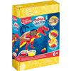 Maped Creativ Dinos Factory T-Rex - Scheletro in legno da assemblare, motivo: dinosauro da modellare con pasta indurente, per hobby creativo da 6 anni