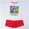 CHAMPION SET BIANCO/ROSSO (WW001)