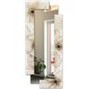Pintdecor SPECCHIERA RETTANGOLARE SCOMPOSTA PETUNIA AVORIO P4004 PINTDECOR