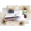 Pintdecor SPECCHIERA RETTANGOLARE SCOMPOSTA PETUNIA AVORIO P4018 PINTDECOR