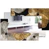Pintdecor SPECCHIERA RETTANGOLARE SCOMPOSTA PETUNIA ORO P4016 PINTDECOR