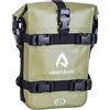 ARMOURAIN Borsa Paraurti Moto Impermeabile 6L 8L 15LBorse Moto Paramotore con Tracolla Moto Crash Bar Borse Laterali Impermeabili Strumenti Equitazione Accessori(6L PVC Verde Militare)