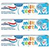 World Food Shop Aquafresh Dentifricio Denti da Latte 50ml Confezione da 3