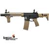 LANCER TACTICAL Fucile Elettrico M4 Silenziato PDW Keymod 10.5 LT-19 Gen2 Dual Tone Nero e Tan Lancer Tactical (LK9053)