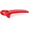BRIX B-2121-R JarKey Frost coperchio apribottiglie, trasparente rosso
