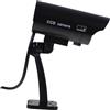 HOMSFOU Telecamera Sicurezza Fittizia Con Led Lampeggiante Cctv Simulata Per Uso Esterno e Facile Installazione Con Batteria