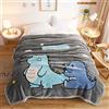 Zoomlie Raschel - Coperta invernale in peluche spessa, a doppio strato, calda, ponderata, morbida, soffice, rossa, per letto matrimoniale, divano, poltrona, copriletto e divani (stile 17,150 x 200 cm