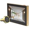 EZVIZ CP2 Spioncino Digitale a Batteria 1080P con Schermo a Colori da 4,3, Visione Grandangolare a 146°, Batteria Ricaricabile da 2200 mAh, WiFi 2.4 GHz, NO Rilevamento di Movimento, Colore Oro