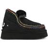 Mou Stivale 681002A/BKBK ESKIMO 18 PLATFORM RHINESTONI, Nero , 38 EU