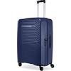 Ciak Roncato Trolley Passenger Grande 4R rigido ultraleggero con zip espandibile, misura L Night Blue
