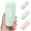 MUNSKT Bottiglia termica da 150 ml, bottiglia in acciaio inossidabile 304, mini borraccia isotermica a doppia parete sottovuoto, piccole bottiglie thermos impermeabili per bevande calde e fredde