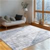 Tinyboy-hbq Tappeto Salotto Lavabile 120x160cm, Tappeto Camera da Letto Pelo Corto Moderno Antiscivolo Morbido Grigio Moderni Soggiorno Grandi Azzurro