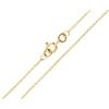 Old English Jewellers - Catenina in oro giallo 9 carati, taglio a diamante, stile Belcher, per uomo e donna - 46 cm. Catenina a maglie a taglio diamante in oro massiccio per uomo e donna. Disponibile