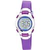 Armitron - Orologio sportivo unisex, digitale, con cronografo, cinturino in resina, 45/7014, Viola