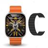 XINDADA 2024 New HK10 Ultra 3 AMOLED Smart Watch Men Women ChatGPT NFC Compass Photo Album Heart Rate Smartwatch for Android IOS HK9 Upgrade (Orange Alpine A)