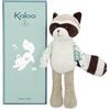 KALOO Fripons Pantin Gaston Raccoon Peluche e Giocattolo Morbido per Bambini Ideale per La Nascita Grigio 25cm Dalla Nascita K205002, Gaston Il Procione