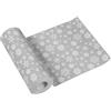 PAW Decor Collection PAW - Runner Tavola (40 x 2400 cm) I Decorazioni da Tavola per Natale, Inverno | Neve, Fiocchi di neve, Argento I Decorazioni da Tavola I Snowflakes Silver