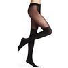 FALKE Overknee 25 DEN W Ti materiale morbido tinta unita 1 pezzo, Collant Donna, Nero Black 3009, S