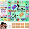 Generico Adultopoly Board Game Giochi di Coppia, Giochi da Tavolo Adulti Coppie Gioco da Tavolo, Giochi di Carte Tavolo per Coppie per Riscaldare i Sentimenti Intimos Gioco di Carte