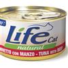 Life PetCare Life Cat Tonno e Manzo 85g umido gatto 85 g