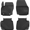 MOTOS Tappetini in gomma per auto adatto per Ford Mondeo IV 2007-2014 Migliorate il vostro comfort di viaggio con il tappetino antiscivolo per auto No.77