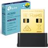 TP-Link AC600 Nano Wi-Fi Bluetooth 4.2 Adattatore USB, Dual Band Wireless, Supporta Windows 11/10/8.1/8/7 per Wi-Fi, Windows 11/10/8.1/7 per Bluetooth, Sicurezza WPA3, Plug and Play (Archer T2UB Nano)