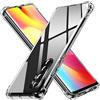 iVoler Cover per Xiaomi Mi Note 10 Lite, Custodia Trasparente per Assorbimento degli Urti con Paraurti in TPU Morbido, Sottile Morbida in Silicone TPU Protettiva Case