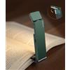 VTIGER luce di lettura, ricaricabile libro luce per la lettura nel letto, pieghevole Clip-on LED Luce del libro, 3 colori ambrati e 4 luminosità dimmerabile, lampada portatile di lunga durata segnalibro