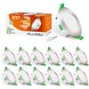 ALUSSO 12 Faretti LED da Incasso, 4W 310 Lumen Dimmerabile luci ultrasottili da soffitto e per l'illuminazione da interno, Lampada Bianco Caldo 3000K Bianco Neutro 4000K Bianco Freddo 6500K da Incasso