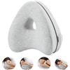 CREATESTAR Cuscino per Gambe Leg Pillows,Cuscino Ginocchia Dormire con Federe Rimovibile,Cuscino Ergonomico Gambe Ortopedico in Memory Foam Sostegno Ginocchia,Anca,Aiuta a Dormire Meglio in Gravidanza