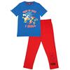 Popgear Sonic The Hedgehog Questo è Come Mi Rotolo Ragazzi Lungo Pajamas Set Rosso/Blu 11-12 Anni