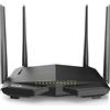 Tenda V12 Modem Router WiFi, Wireless AC1200 Dual Band VDSL/ADSL Router, 300Mbps/2.4GHz and 867Mbps/5GHz, 4 Gigabit Ports, Beamforming Technology, VPN/IPTV/IPv6/WPS Support